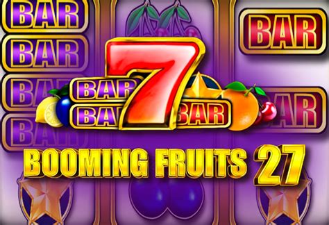  Игровой автомат Booming Fruits 27